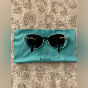 Tiffany & Co. Jeweled Gradient Sunglasses TF4121B